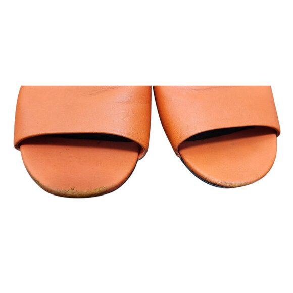 Via Spiga Women's Hana Leather Slide Sandals Size 6.5 - Picture 4 of 11